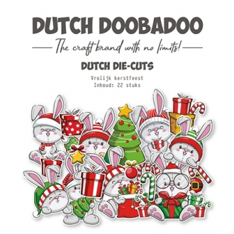 Die-Cuts Vrolijk Kerstfeest...